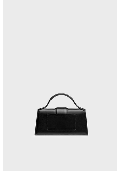 Jacquemus Le Bombıno Deri Çıkarılabilir Askılı Çanta Kadın Çanta 21hbaw00006bc01c01 Siyah