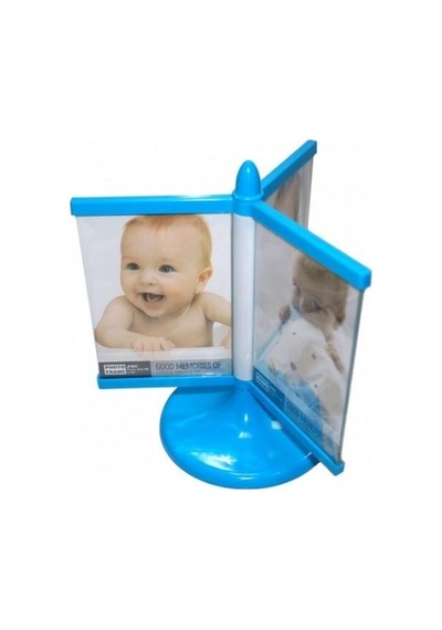 10X15Cm Fotoğraflar Için 6Lı Fotoğraf Çerçevesi-Mavi
