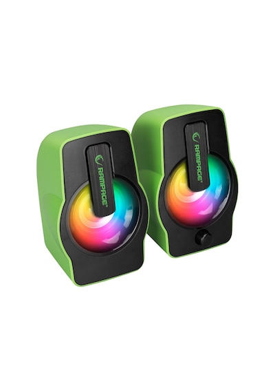 Rampage Rms-G7 Falsetto 2.0 6 Watt Rgb Ledli Yeşil Multimedia Gam