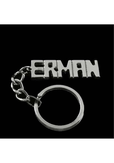 Erman - 809 - - Nazblsmm - İsimli Anahtarlık Çok Renkli