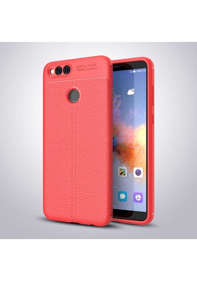 Huawei Honor 7x Kılıf Zore Niss Silikon Kapak Lacivert
