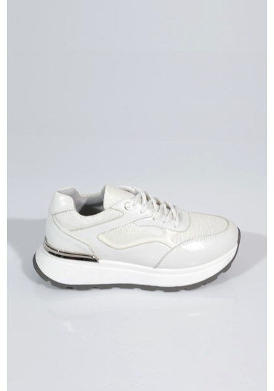 Dgn 81184 Kadin Sneaker Ayakkabi Beyaz