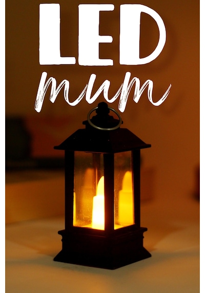 Led Mum Mini Dörtgen Tip Pil Dahil Dumansız Alev Ledli Yapay Dekoratif Mum Dekor Işığı Siyah Pt434 Siyah