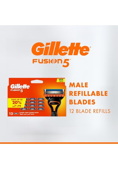Tr Fusion 5 Yedek Tıraş Bıçağı 12'li