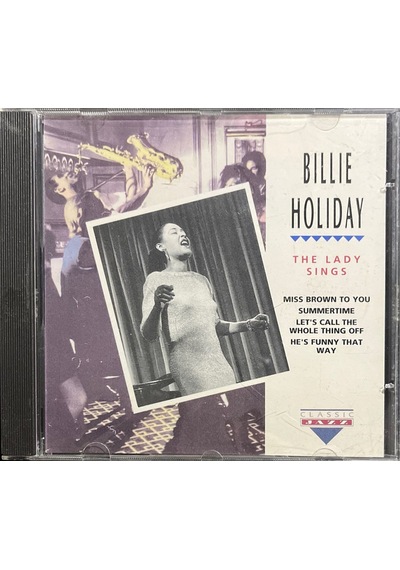Müzik Cd Sidir Plak Değildir Cd Billie Holiday The Lady Sings C