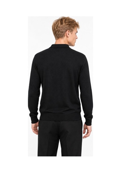 Loft Erkek Siyah Regular Fit Polo U.kol Lf2043741 Q1.v1