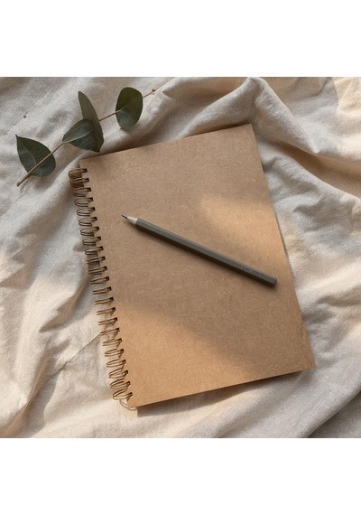 Çizgili Spiralli Not Defteri, A4 Boyut 21x29,7 Cm , 120 Yaprak 240 Sayfa , 90gr. Ivory Kağıt, Ofis İçin İdeal K Çok Renkli