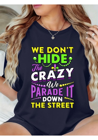 Noıssey Urban Pop Graphic Kadın Tişört Koleksiyonukod 5391 Lacivert