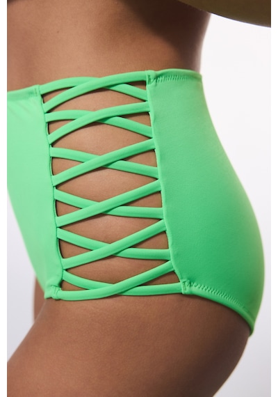 Penti Yeşil High Fashion Yüksek Bel Bikini Altı