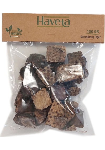 Haveta Kurutulmuş Dana Ciğer 100gr