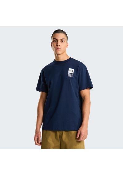The North Face M Tnf Celebratıon Relaxed Short Sleeve T Erkek Tişört Nf0a8gar8k21 Lacivert