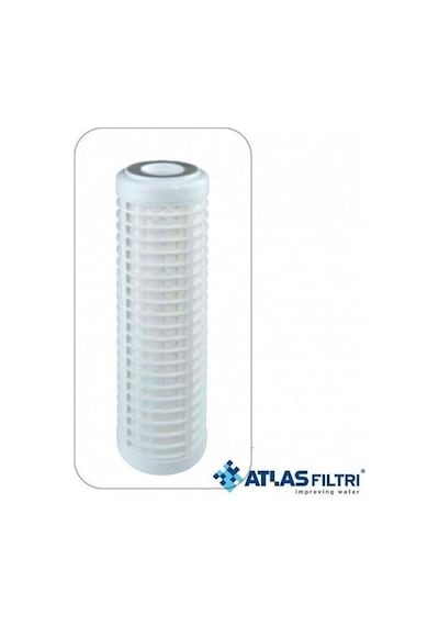 Atlas 3/4" 10 İnch Tekli Filtre Kabı Ve Yıkanabilir Filtre Atlas