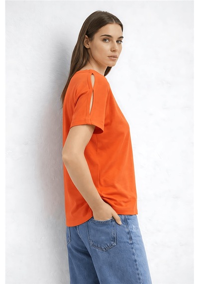 Fashion Friends Kadın Bluz 26y0309k1 Koral