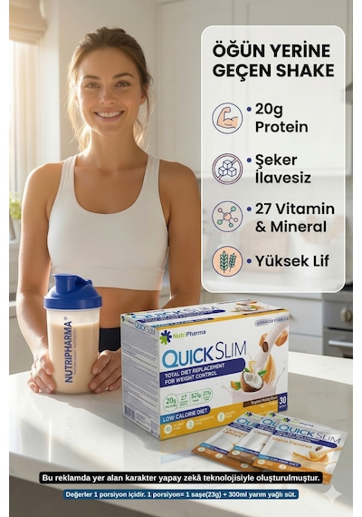 Whey Proteinli Öğün Yerine Geçen Shake Tropikal Karışık Kutu Bariatrik Protein 30 Saşe + Shaker Karışık