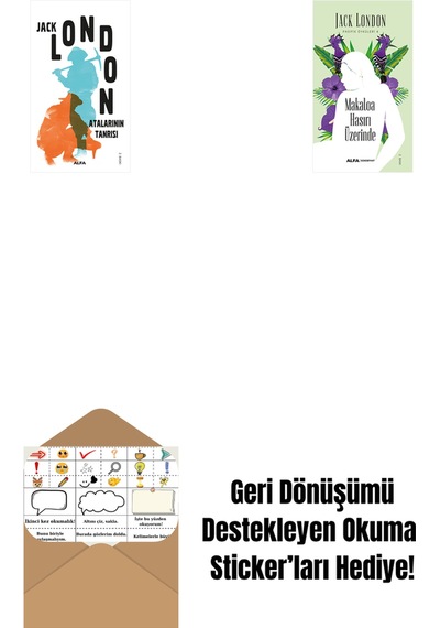 Atalarının Tanrısı + Makaloa Hasırı Üzerinde + Okuma Sticker'ları