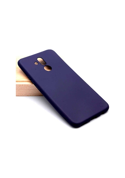 Huawei Mate 20 Lite Kılıf Zore Premier Silikon Kapak Lacivert