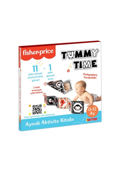 Fisher Price Aynalı Aktivite Kitabı 3 Adet