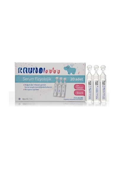 Serum Fizyolojik 5 Ml X 20 Flakon Renkli