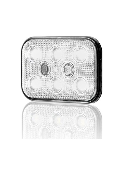 12v Yan Sinyal Lambası Dorse Side Marker 6 Ledli Beyaz