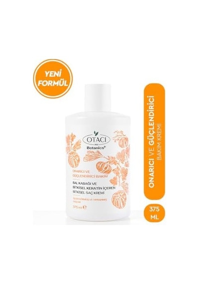 Onarıcı & Güçlendirici Bakım - Balkabağı Ve Bitkisel Keratin İçeren Bitkisel Saç Kremi