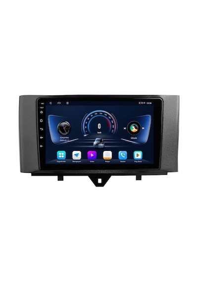 Smart Fortwo Android Multimedya 2011-2015 Carplay Android Auto Navigasyon Kameralı 4gb Ram 32gb 9"