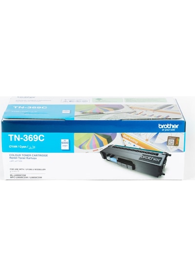 Brother Tn-369C Mavi Toner (6000 Sayfa)