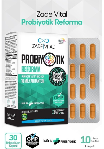 Probiyotik Reforma Probityotik İçeren Takviye Edici Gıda 30 Kapsül 1 X 30 Adet