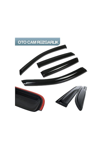 Toyota Corolla Uyumlu Cam Rüzgarlığı 1993-1999 Arası Mügen Tip 4Lü