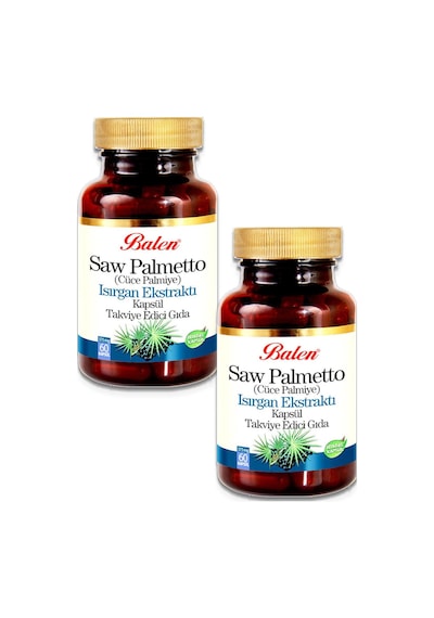 Balen Saw Palmetto Isırgan Ekstraktı Çinko 375 MG 60 Kapsül x 2 Ad