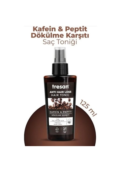 Tresan Kafein Peptit Dökülme Karşıtı Saç Toniği 125 ML