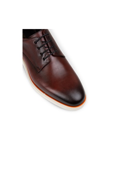 Deery Hakiki Deri Bordo Erkek Günlük Ayakkabı - 01934mbrdc01 Bordo