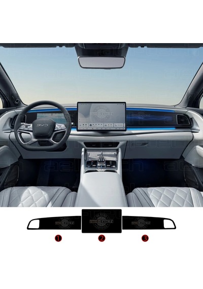 Byd Sealion 7 Navigasyon,dijital Gösterge Ve Sağ Panel 9h Nano Ek