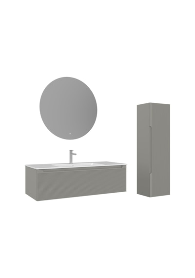 Orka Olbia 120 Cm Mat Kaşmir Banyo Dolabı Takımı Ve Boy Dolabı Beyaz Orka Olbia 120 Cm Mat Kaşmir Banyo Dolabı Takımı Ve Boy Dolabı Beyaz