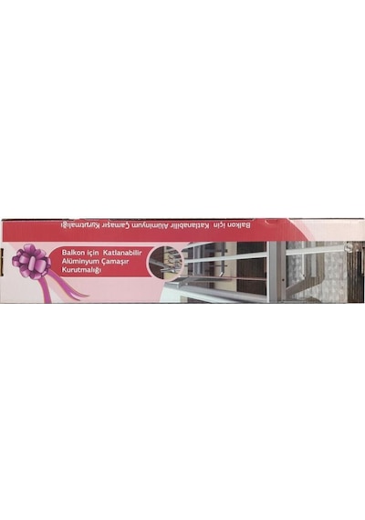 Koral Katlanabilir Balkon Çamaşır Kurutma Askılığı