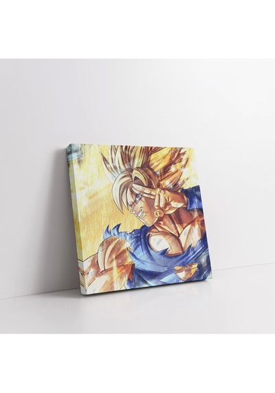 Dragon Ball Sarı Kanvas Tablo