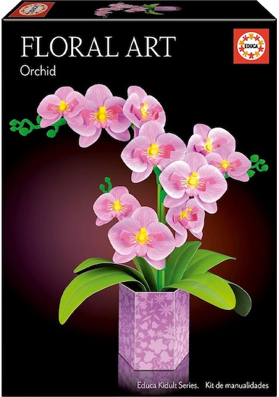 Educa Puzzle Orkide Çiçek Sanatı 20135