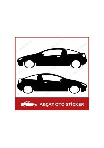 Opel Tigra Sticker Tigra Gölge Sticker Oto Sticker Araba Sticker