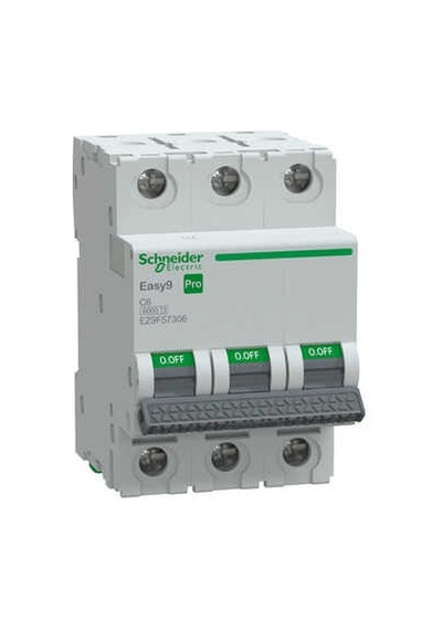 Ez9f57306-easy9 Pro 3p C 6a Mcb 6000a