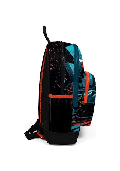 Coral High Kids Siyah Nefti Yarış Arabası Desenli Okul Sırt Çantası 23765