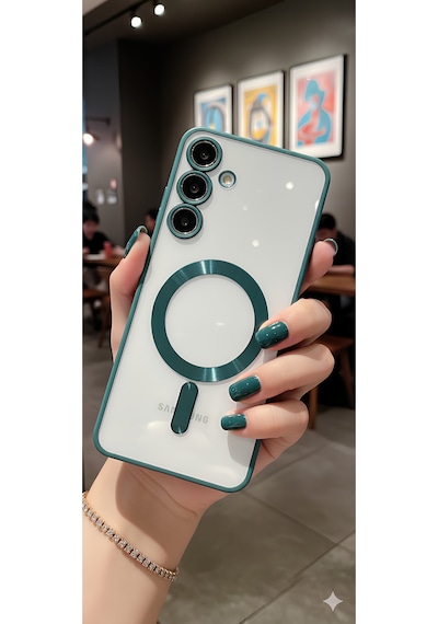 Samsung Uyumlu Galaxy A26 Kılıf Kamera Korumalı Sararma Yapmaz Magsafe Şarj Özellikli A++ Kalite Kapak