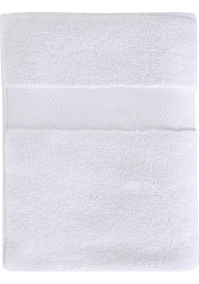 Mudo Home Classy Banyo Havlusu Beyaz 90x150 Cm