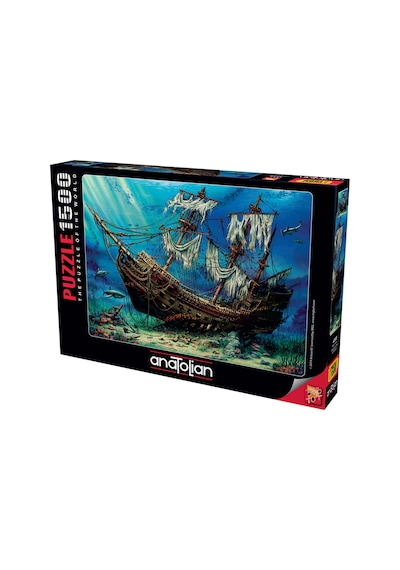 Anatolian 1500 Parçalık Puzzle - Batık Gemi 4558