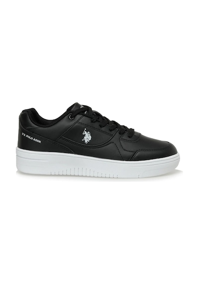 U.S. Polo Assn. Lee Wmn 3fx Kadın Sneaker Spor Ayakkabı-siyah Siyah