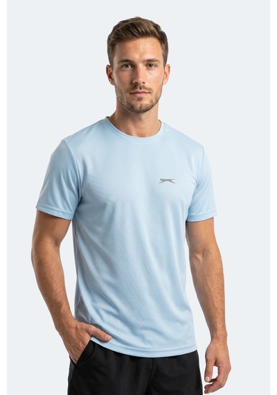 Slazenger Herrera Erkek Turkuaz Tişört