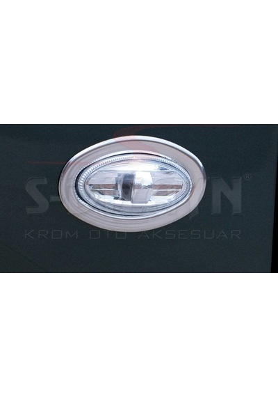 S-Dizayn  Peugeot Partner Tepee Krom Sinyal Çerçevesi 2 Prç 2008-2018