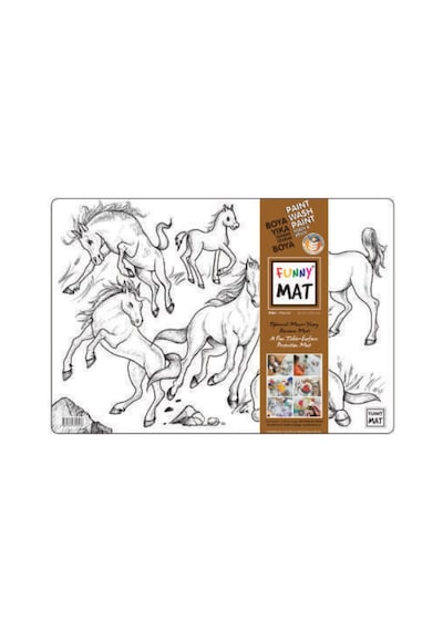 Funny Mat - Atlar 33,5x48cm