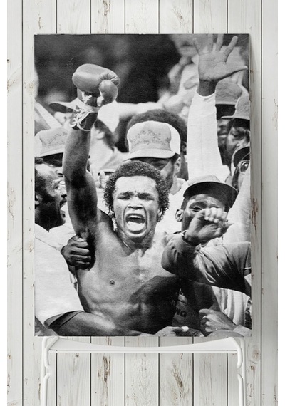 Sugar Ray Leonard Dövüş Posteri