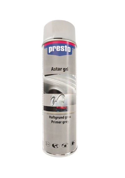 Presto Parlak Beyaz Sprey Jant Boyama Seti+vernik+astar 500 Ml.