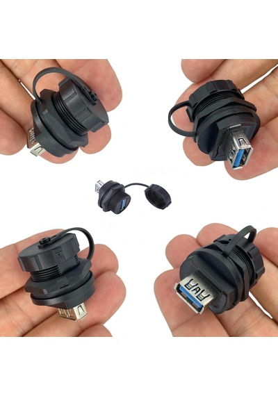 Ic-265w Su Geçirmez Şase Pano Tip Usb 3.0 Adaptör