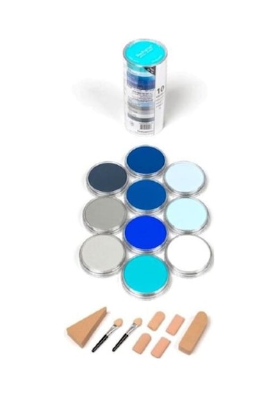 Panpastel Ultra Soft Artist Pastel Boya Seascape 10lu Set 30103 Çok Renkli
